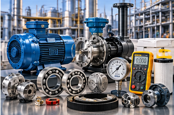 INDUSTRIAL EQUIPMENT, MRO & SPARE PARTS